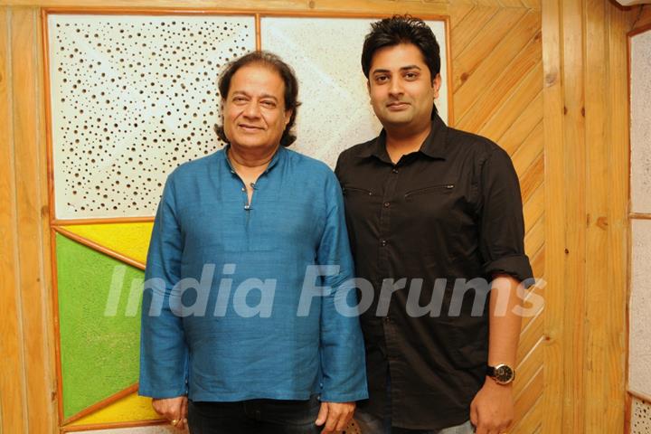 Anoop Jalota recorded his part with Sumeet tappoo for the upcoming album Destiny
