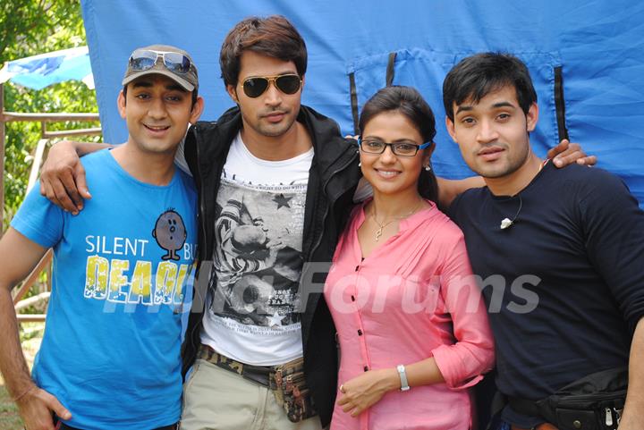 Dheeraj, Farhan, Vividha and Srman