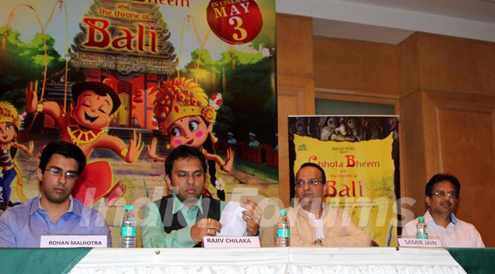 Chota Bheem and Thorn of Baali press conference