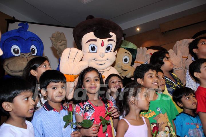 Chota Bheem and Thorn of Baali press conference