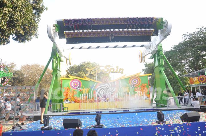 Jacqueline Fernandez launches new ride at Essel World