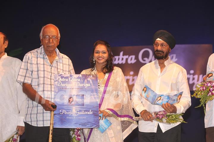 Launch of Pooja Gaitonde's album Qatra Qatra Dariya Dariya