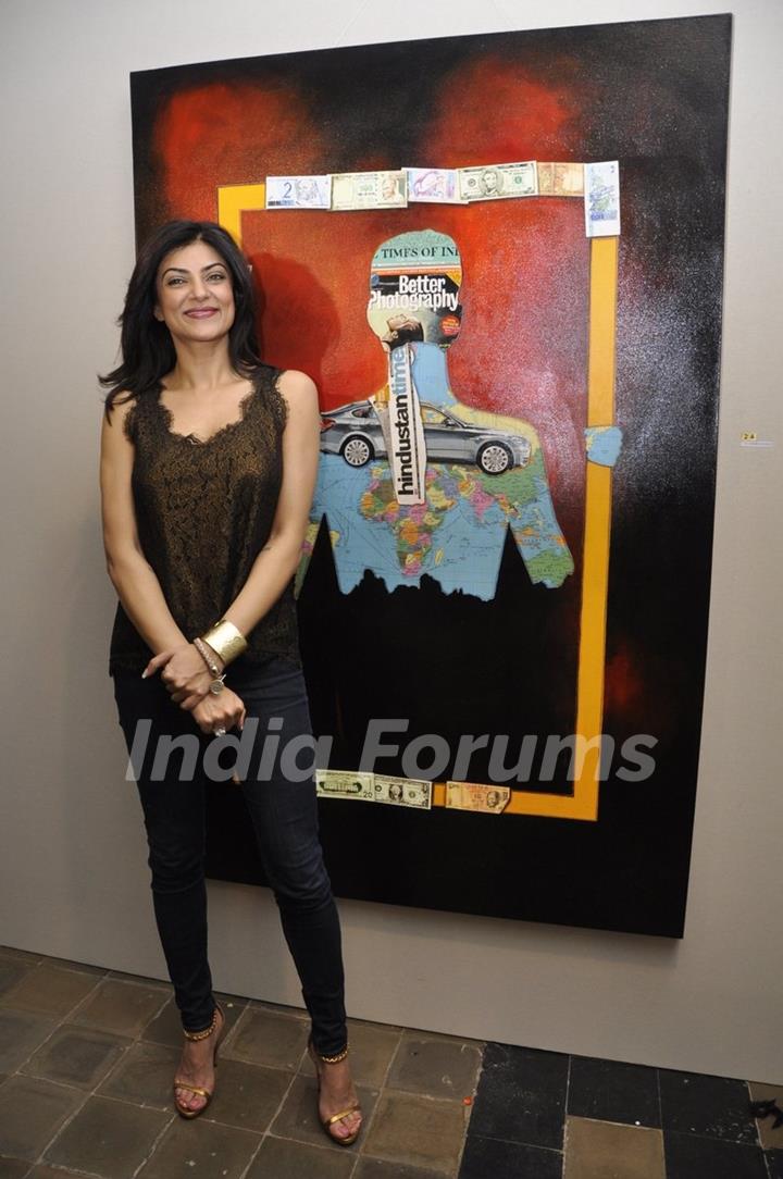 Sushmita Sen at an Art event