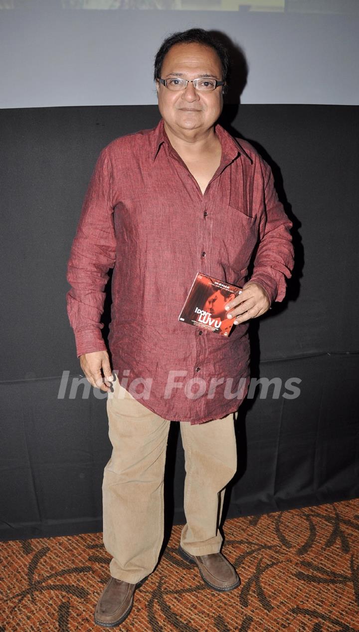 Rakesh Bedi at Music Launch of film I Dont Luv U