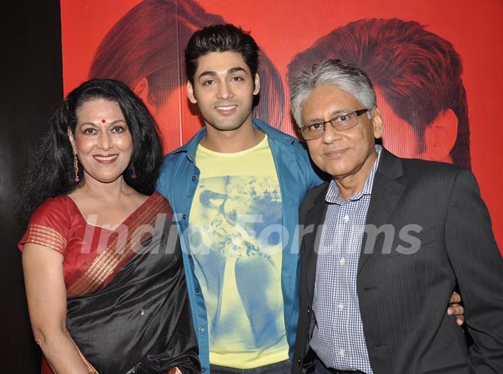 Anjana Mumtaz, Ruslaan Mumtaz, Sajid Mumtaz at Music Launch of film I Dont Luv U