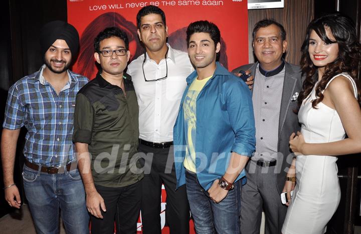 Amit, Murli Sharma, Ruslaan Mumtaz, Anil Kumar Sharma, Chetna Pande at Music Launch of I Dont Luv U