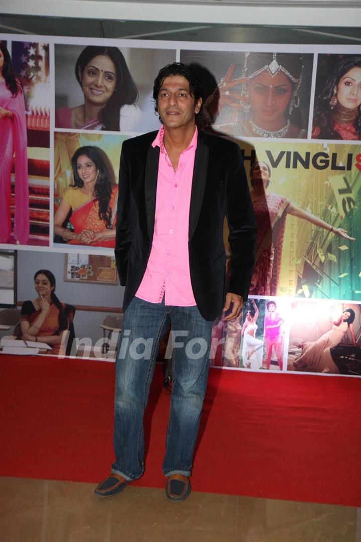 Chunky Pandey at Sahara Pariwar Bash For Padma Shri Sridevi