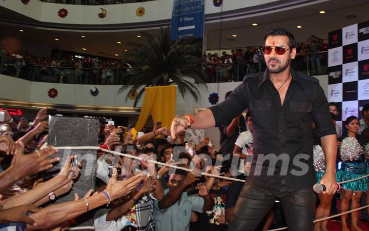 Promotion of film Shoot Out At Wadala