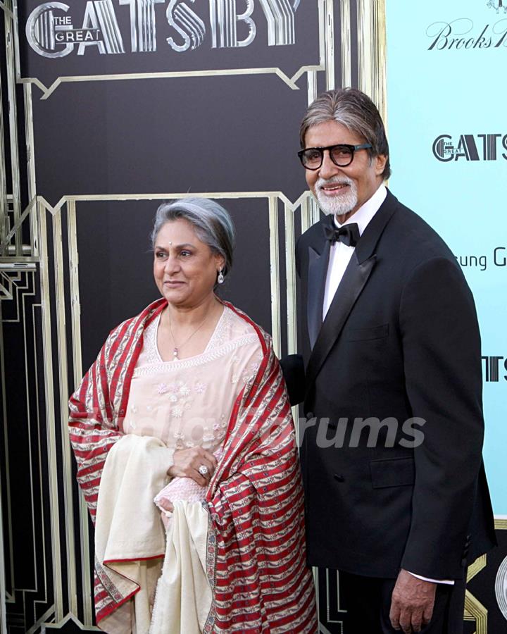 Amitabh Bachchan at Red Carpet Arrival for World Premiere of The Great Gatsby