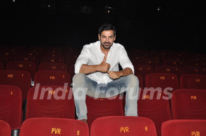 John Abraham at Film Shoot Out at Wadala screening