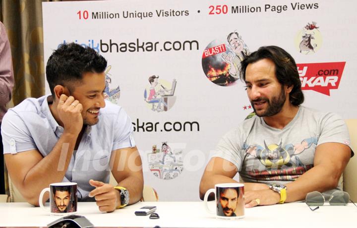 Saif Ali Khan and Kunal Khemu celebrated 100 years of cinema