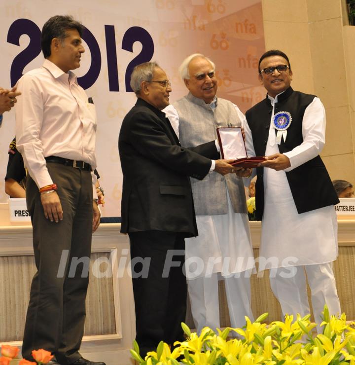 Annu Kapoor collected his National Award