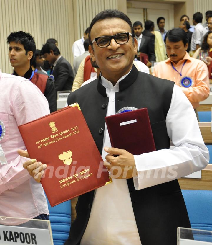 Annu Kapoor collected his National Award