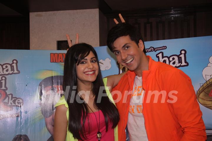 Dev Goel and Adah Sharma promote film 'Hum Hai Raahi Car Ke'