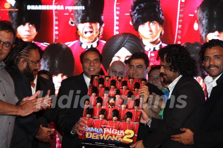 Film Yamla Pagla Deewana 2 music launch ceremony