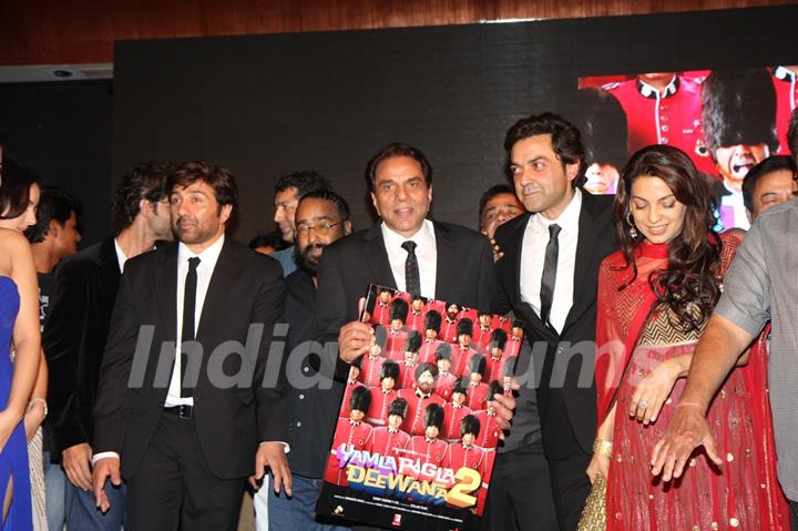 Film Yamla Pagla Deewana 2 music launch ceremony