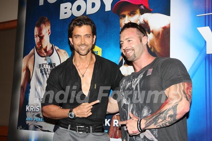 Hrithik Roshan unveils Krish Gethin's Book Guide To Your Best Body