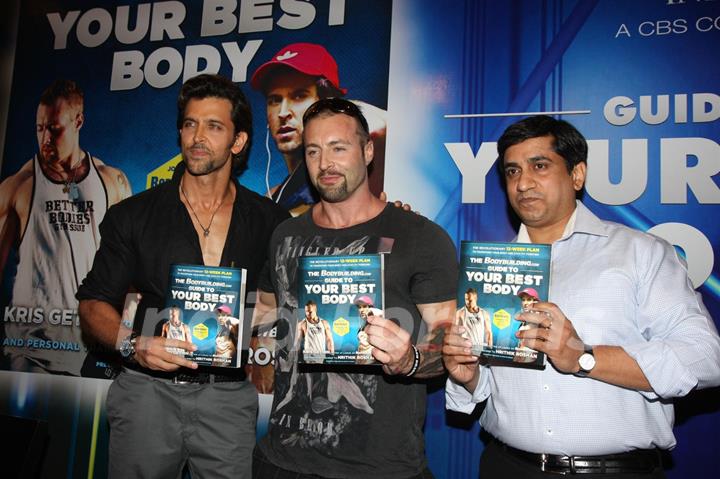 Hrithik Roshan unveils Krish Gethin's Book Guide To Your Best Body