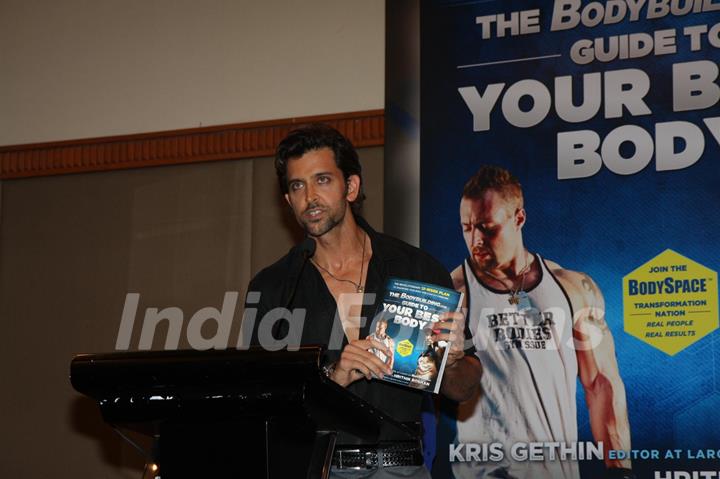 Hrithik Roshan unveils Krish Gethin's Book Guide To Your Best Body