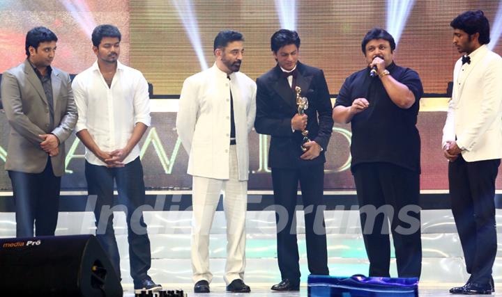 Shah Rukh Khan was conferred with Chevalier Sivaji Award