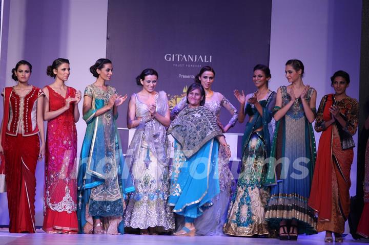 Sulakshana Monga at Rajasthan Fashion Week