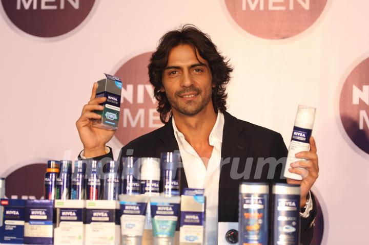 Arjun Rampal Face of Nivea Men Iaunches its Skin Care Range