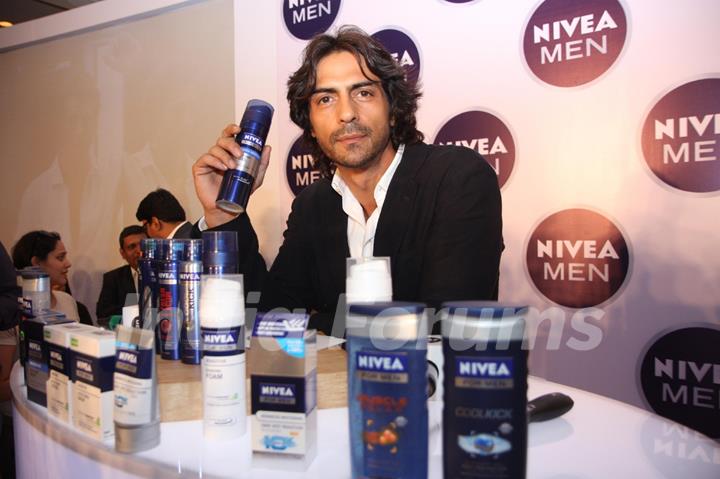 Arjun Rampal Face of Nivea Men Iaunches its Skin Care Range