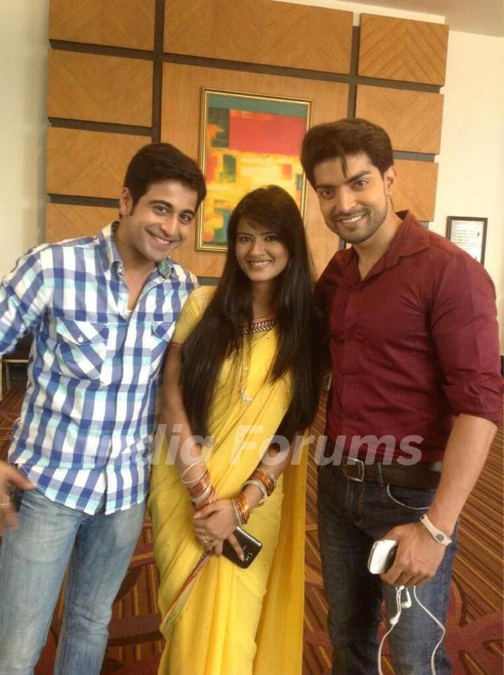 Dishank, Kratika and Gurmeet