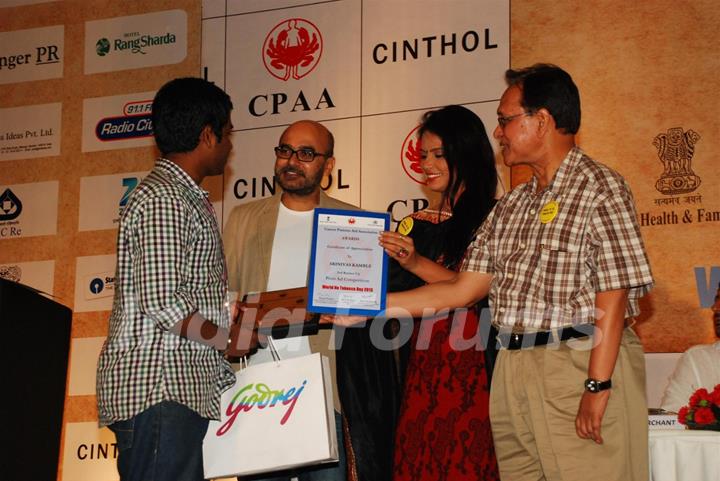 CPAA (Cancer Patient Aid Association) supported campaign on “World No Tobacco Day”