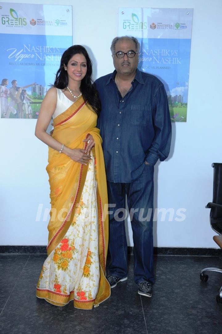 Sri Devi and Boney Kapoor launches 1st ever IGBC Gold precertified