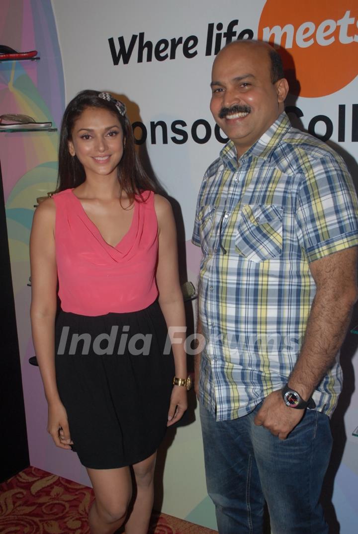 Aditi Rao Hydari launched Bata's monsoon collection in Mumbai