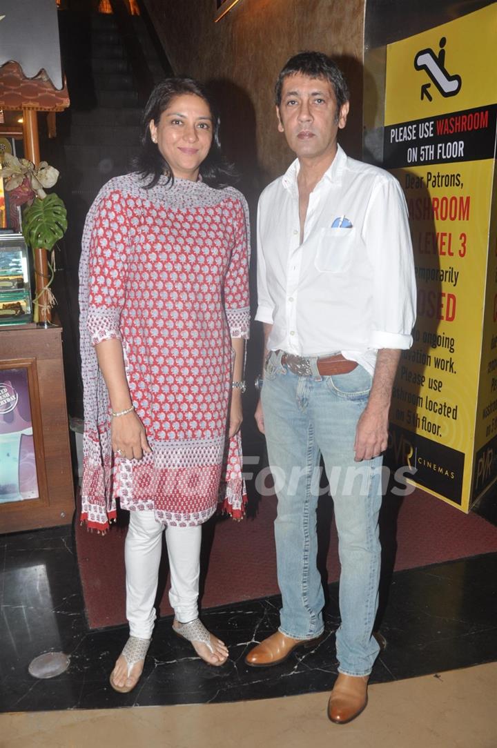 Priya Dutt, Kumar Gaurav, Prachi Desai at the first look launch of Policegiri in Mumbai