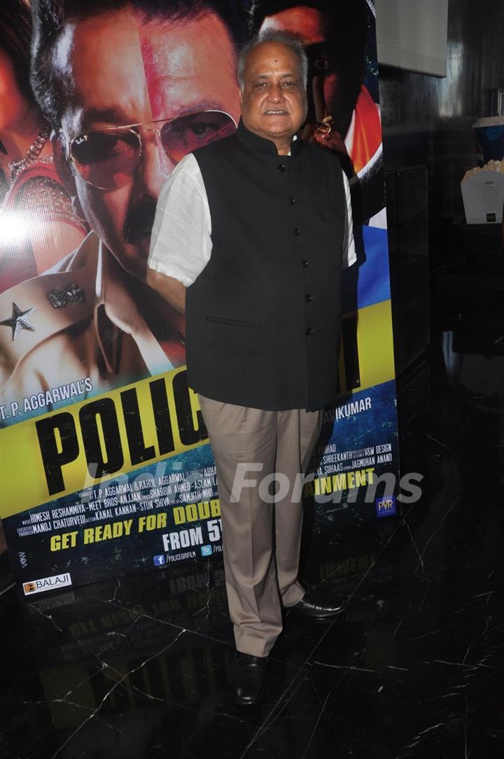 Priya Dutt, Kumar Gaurav, Prachi Desai at the first look launch of Policegiri in Mumbai