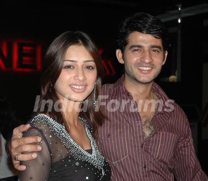 Hiten tejwani and Gauri tejwani