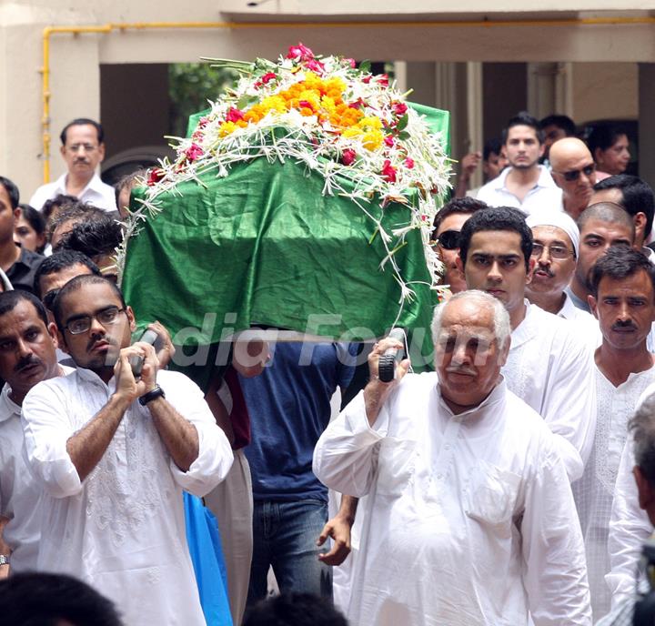 Jiah Khan's funeral