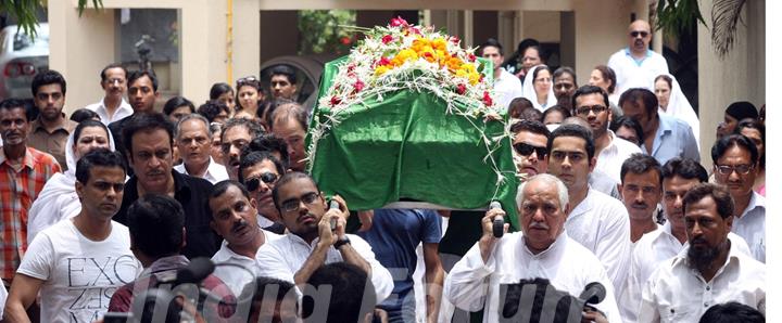 Jiah Khan's funeral