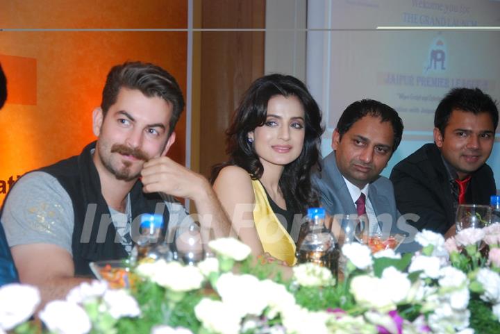 Jaipur Premier League Season 2 Launched by Neil Nitin Mukesh & Ameesha Patel