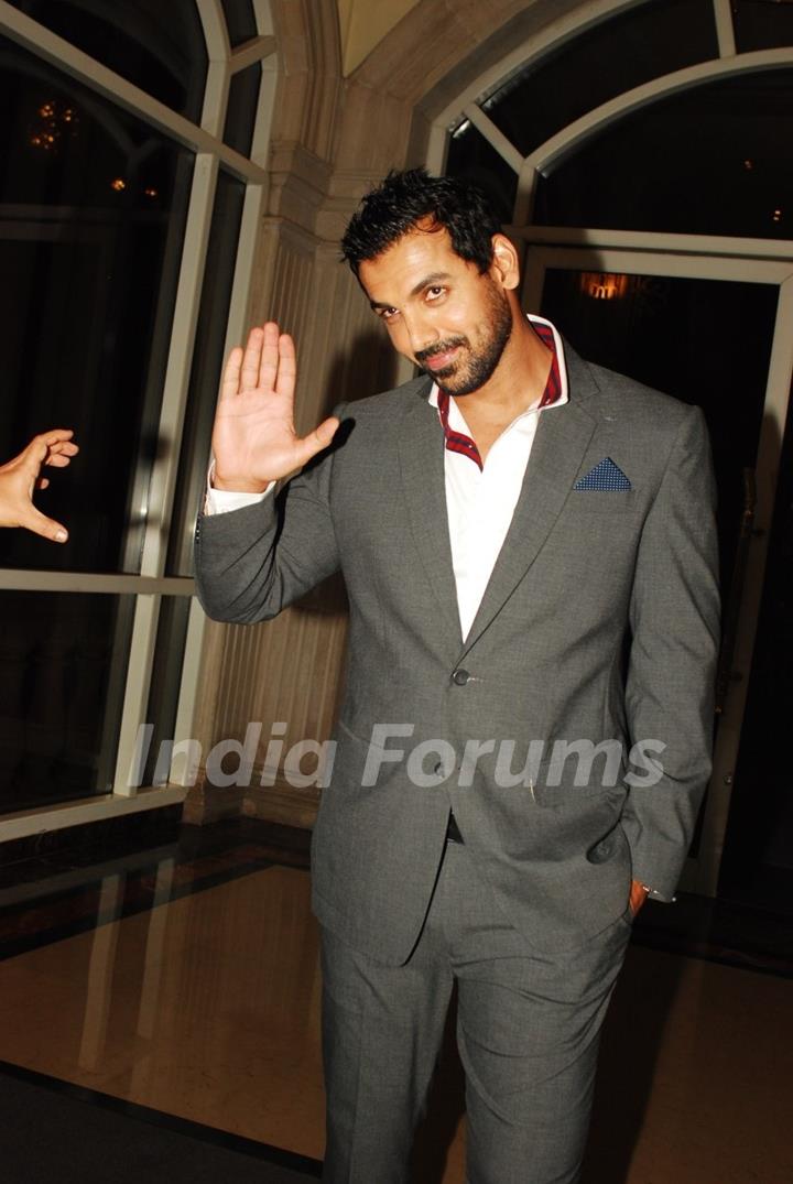 John Abraham at Lonely Planet Magazine India Travel Awards 2013