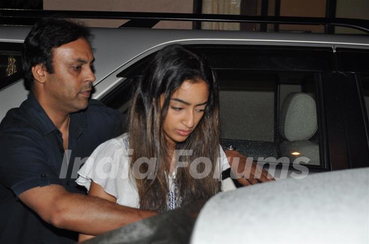 Rabiya Amin attend actress Jiah Khan condolence meet in Mumbai