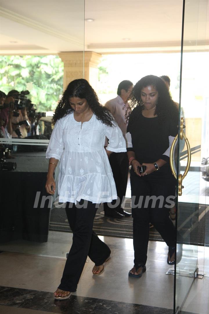 Bollywood Celebrities attend condolence meet of Priyanka Chopra's father Ashok Chopra