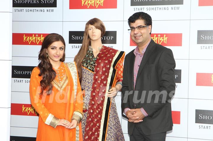 Soha Ali Khan at Shoppers Stop launch of salwar kameez & kurti