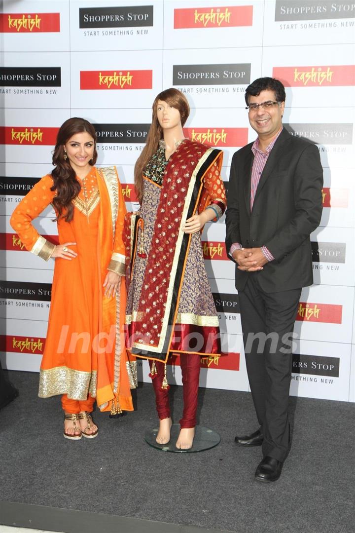 Soha Ali Khan at Shoppers Stop launch of salwar kameez & kurti