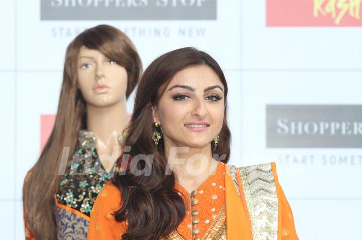 Soha Ali Khan at Shoppers Stop launch of salwar kameez & kurti