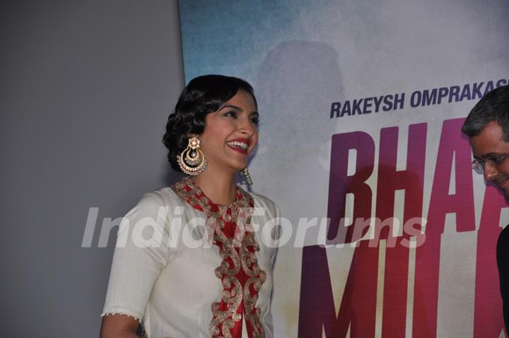 Bhaag Milkha Bhaag Music Launch at PVR ECX in Andheri, Mumbai