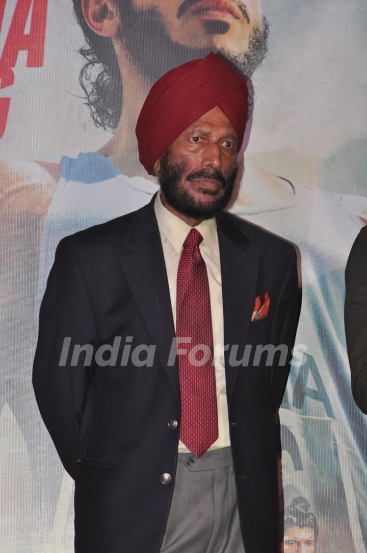 Bhaag Milkha Bhaag Music Launch at PVR ECX in Andheri, Mumbai