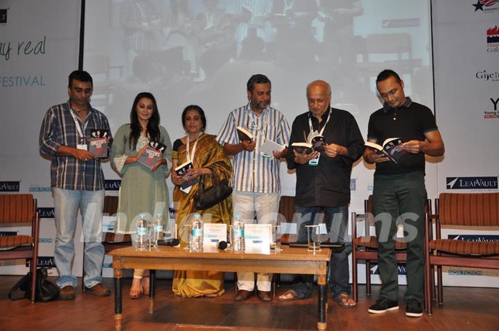 Minissha, Rahul Bose & Mahesh Bhatt at 'India Non Fiction Festival'