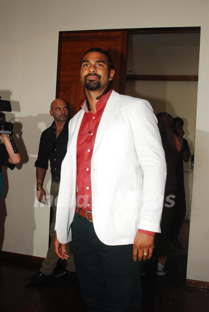 John Abraham announces fitness franchise with David Haye