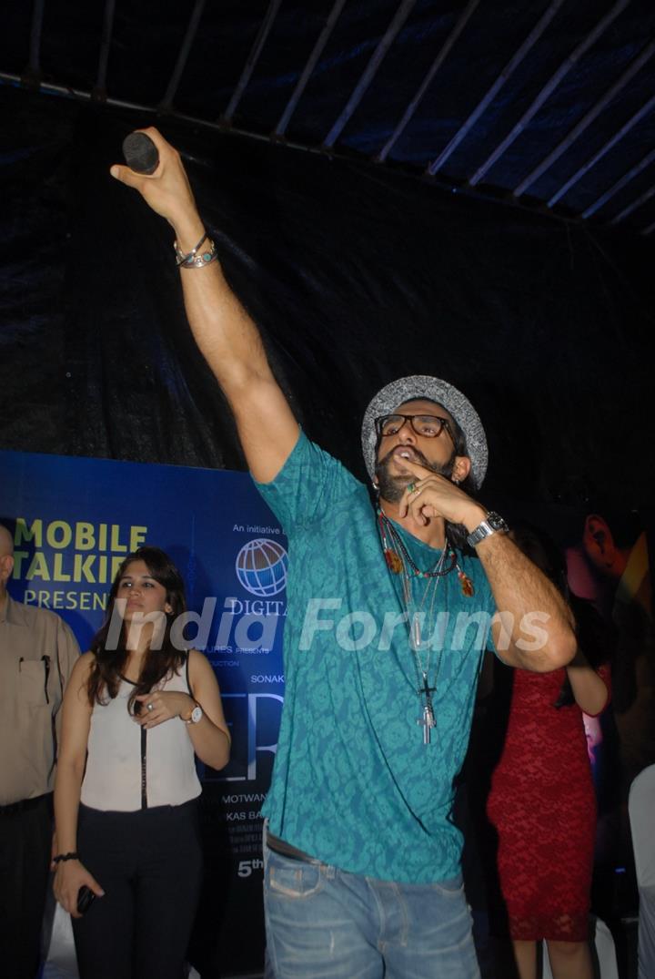 Ranveer and Sonakshi promote 'Lootera' at Palladium