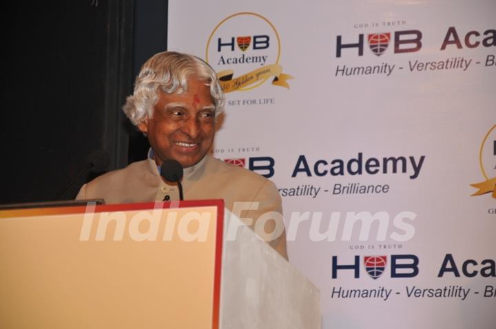 Dr APJ Abdul Kalam’s presence at the HVB Academy’s Golden Jubilee Celebrations