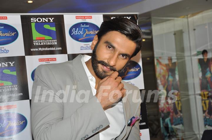 Ranveer Singh at Film Lootera Promotion at Indian Idol Junior